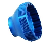 WOZOKI 44mm Centerlock Bottom Bracket Removal Tool | Cassettes Flywheels Removal Tool for 44mm Centerlock Tool, 16 Notch Bicycles Repair Cycling Accessories