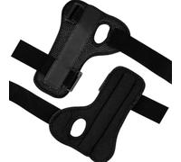 WOZOKI Hand Guards with Adjustable Straps and Rubber Plate | Sponge and Polyester Materials, Thumb Openings, Left and Right Pair for Skating and Skateboarding