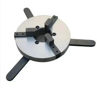 WP-200A Manual 3 Jaw Chucks for Lathe Tools Welding Positioner Turntable Accessories