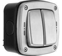 Wp 2G 2W Deco Sw WPL42-01