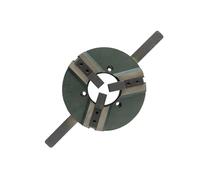 WP200 Self-Centering 3-Jaw Manual Lathe Chuck - 200mm Welding Positioner Turntable Accessory for Woodworking and Metalworking
