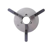 WP200A Manual 3 Jaw Chuck for Welding Positioner Turntable, 65mm Center Hole, 1pcs