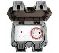 WP23TM24 IP66 WEATHERPROOF TIME CONTROLLED 1G UNSWITCHED SOCKET