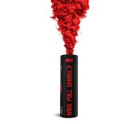WP40 Wire Pull® Smoke Grenade for Weddings, Photography, Videography & Special Effects (Red)