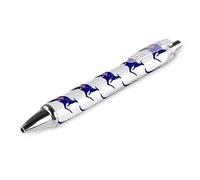 Wpamlrta Australian Kangaroo Flag Ballpoint Pen Slim Retractable Blue Ink 0.5 Mm Ballpoint Pen for Writing And Signing Home School Office 1 PCS