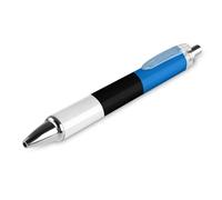 Wpamlrta Estonia Flag Ballpoint Pen Slim Retractable Blue Ink 0.5 Mm Ballpoint Pen for Writing And Signing Home School Office 1 PCS