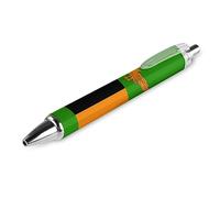 Wpamlrta Flag of Zambia Ballpoint Pen Slim Retractable Blue Ink 0.5 Mm Ballpoint Pen for Writing And Signing Home School Office 1 PCS