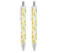 Wpamlrta Fresh Ripe Corn Cobs Pattern Ballpoint Pen Retractable Writing Ball Pens Office Supplies Gifts for Women Men