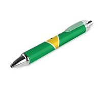Wpamlrta Guyana Flag Ballpoint Pen Retractable Work Pens for Men Women Office Gift 1 PCS