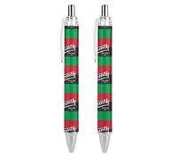Wpamlrta Juneteenth Freedom Day African American Pattern Ballpoint Pen Retractable Writing Ball Pens Office Supplies Gifts for Women Men