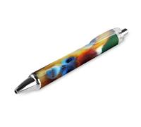 Wpamlrta Lovely Golden Snub-Nosed Monkey Retractable Ballpoint Pen Portable Blue Ink Ball Point Pen Work Pens for Home Office 1 PCS