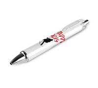 Wpamlrta My Daddy Rocks Ballpoint Pen Ball Point Pen for Men Women Retractable Pens 0.5mm Blue with Funny Printed