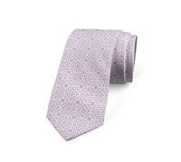 Wpamlrta Necktie Flower Abstract Garden Dress Tie 3.7" Mauve Grey Ivory