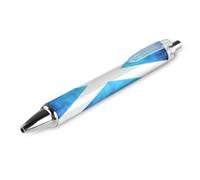 Wpamlrta Scotland Flag Ballpoint Pen Slim Retractable Blue Ink 0.5 Mm Ballpoint Pen for Writing And Signing Home School Office 1 PCS