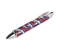 Wpamlrta Serbian Flag Ballpoint Pen Patriotic Themed Pen Blue Ink Ballpoint Independence Day Writing And Signature Gel Pen