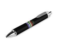Wpamlrta South African Flag Ballpoint Pens Retractable Pen Work Pens Rolling Ball Pen for Office Home 1 PCS