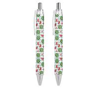 Wpamlrta Watermelon Stripes Pattern Ballpoint Pen Retractable Writing Ball Pens Office Supplies Gifts for Women Men