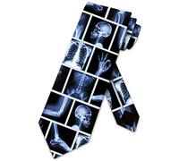 Wpamlrta Xray Ties Mens Medical Neckties Doctor Tie