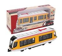 WPAODMWYI 1:90 Scale Alloy Simulation Car Model, Children Pull Back Toy Car with Sound and Light, Miniature Vehicle for Kids Collection, Durable Alloy Body with Realistic Design and Multiple (Yellow)