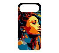 WPAP Art African American Woman Dreds Braids Beauty Case for iPhone Air