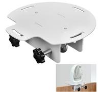 Wpbhk Bunk Bed Fan Holder, Adjustable Fan Holder for Dorm Room, Bunk and Lofted Bed, Office Use, College Room Essentials (White)