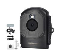 WPBXQKWAY Construction time lapse camera, Timelapse Camera Outdoor Construction Recording,110° Wide Angle & 2.4" LCD Screen, for Record Outdoor Construction, Weather, Plant, 64 GB TF