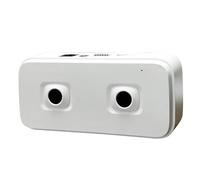 WPBXQKWAY Intelligent People Counter, Real-time Passenger Flow Sensor, Binocular Statistical Sensor,Top Mounting/Hoisting, Multi-View, Remote Control, for Retail Stores, Malls Public Places