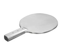 WPBXQKWAY Stainless Steel Table Tennis Paddle, Weighted Training Racket, Multi-Angle Training, Strength Building & Fitness, For Indoor Outdoor