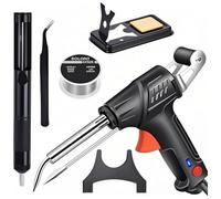 WPDUIODF 3 In 1 Rust Removal Cutting Portable Handheld Soldering Guns Irons, Internally Heated Industrial Laser Welding Tools, Laser Welders Machine Kit 240v Hand Held, Solder Equipment(Black)