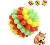 WPDUIODF Lettucepets Dog Toys, Chew Ball,Heavy-Duty Spiky Chew Ball, Floating On The Water, Easy To Clean,Dental-Friendly Toy For Medium & Large Dogs(B)