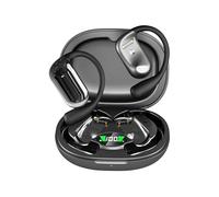 WPDUIODF Linguawave Pro - Real-Time Ai Translation Earbuds, 4-in-1 Open-Ear Translator Earbud, Real Time 144 Languages, No Subscription, For Travelers, Business & Language Learners(Black)