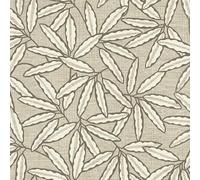 WPE® Belgravia Decor Grasscloth Leaf Beige Textured Wallpaper 2349 | Natural Botanical Luxury Feature Wall