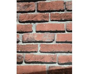 WPE® Classic Retro 3D Red Brick Effect Wallpaper - Smooth Vinyl Faux Brick Wall Covering, Washable & Durable, Perfect for Living Room, Kitchen & Hallway - HM12-0701