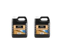 WPE® Light Creocote Wood Treatment - Oil-Based Creosote Substitute for Fences, Sheds, Decking & Timber - Deep Penetrating, Long-Lasting Weatherproof Protection - 4L Exterior Wood Preserver [2 PACK] 8L
