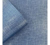 WPE® Muriva Opulent Plain Texture Blue Metallic Wallpaper - Textured Metallic Effect Wallcovering - 190114
