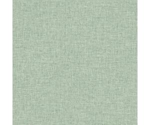 WPE® Sage Green Linen Plain Wallpaper - Subtle Sheen Bounces Light Back Into The Room - Designed to Look Like Fabric - Minimalistic, Calming, Chic Designer Look One Off Unique Trending Shade