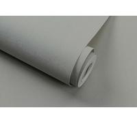 WPE® Shimmer Plain Dark Grey Textured Vinyl Wallpaper - Smooth Wall Covering, Washable, Durable, Free Match, 9.5m x 53cm Roll - 571004