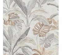 WPE® Vasari Sofia Tropical Leaf Teal & Gold Heavyweight Vinyl Wallpaper - Botanical Leaf Wallpaper for Living Room, Bedroom & Hallway - Paste the Paper - 400631