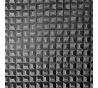 WPE® Wallpaper Empire Washable Italian Vinyl 3D Geometric Cube Effect Wallpaper Black M95682