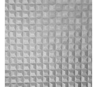 WPE® Wallpaper Empire Washable Italian Vinyl 3D Geometric Cube Effect Wallpaper Grey M95684