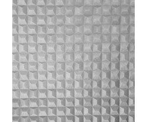 WPE® Wallpaper Empire Washable Italian Vinyl 3D Geometric Cube Effect Wallpaper Grey M95684