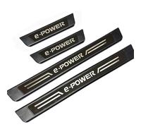 WpecM 4pcs Car Door Sill Protector For Nissan AURA e-power E13 2021-2023, Anti-Scratch Car Door Sill Plate Protectors, Anti-Collision Car Outer Door Sill Protector, Stickers Accessories,A