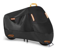 WpecM Motorcycle Cover For Suzuki Bandit 1200 2004-2006, Waterproof Outdoor Motorbike Cover Moped, With Lock-Hole, Windproof Buckle And Reflective Strips Anti Rain,265 * 105 * 125cm