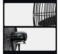 wpenshiDM125 Floor Standing Fan Industrial Wall-mounted Electric Fan Floor High Wind Power Strong Pure Copper Workshop Commercial Fan(Medium)
