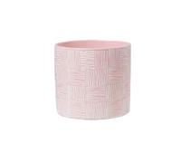 wpenshiDM125 Plant Flower Pots Simple Large Ceramic Flower Pot Home Living Room Indoor Creative Luxury of Planting Green Potted Plants Ceramic Planter (Pink,Large)