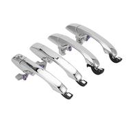 WPHLYZ Car Sliding Outer Door Handle for Chrysler for 300 for 300C 2005-10 for Dodge for Magnum 2005-08 4Pcs Car Exterior Drive Outer Door Handle Car Exterior Handle