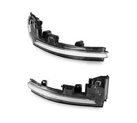 WPHLYZ For Land For Rover For Discovery 4 For LR4 For L462 For Range For Sport For L494 2pcs LED Mirror Turn Signal Light Blinker Side Mirror Turn Signal Lamp(Smoked lens,Dynamic)