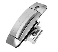 WPHLYZ for Nissan for 350Z 2003 2004 2005 2006 2007 2008 2009 80607-CD40E Exterior Door Handle Silver Front Left/Right Exterior Door Handle Cover(Front Left)