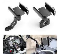 WPHLYZ Navigation Bracket For FJR 1300 For FJR 1300 2001 2002 2003 2004 2005 2006 2007 2008-2023 Motorcycle Handlebar Mobile Phone Holder GPS Stand Bracket Motorcycle Phone Holder(Silver A)