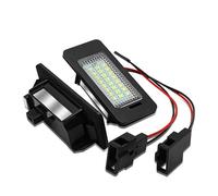 WPHLYZ Number License Plate Light For A4 For B8 For A5 For Q5 For S5 For TT For A1 For S4 For A6 For A7 2008-2012 2013 2 Pcs LED Car Number License Plate Light Lamp Luces 12V SMD3528